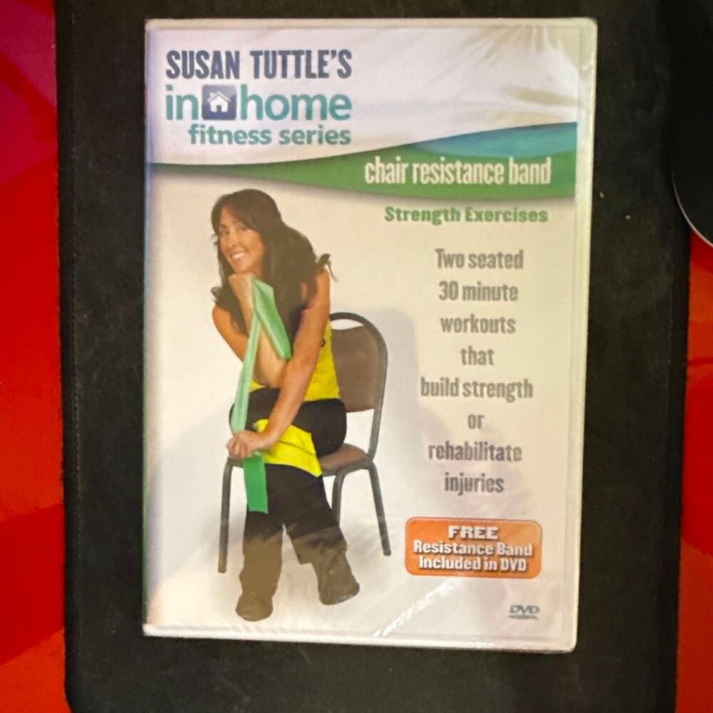 Chair Resistance Band Strength Exercises (DVD)